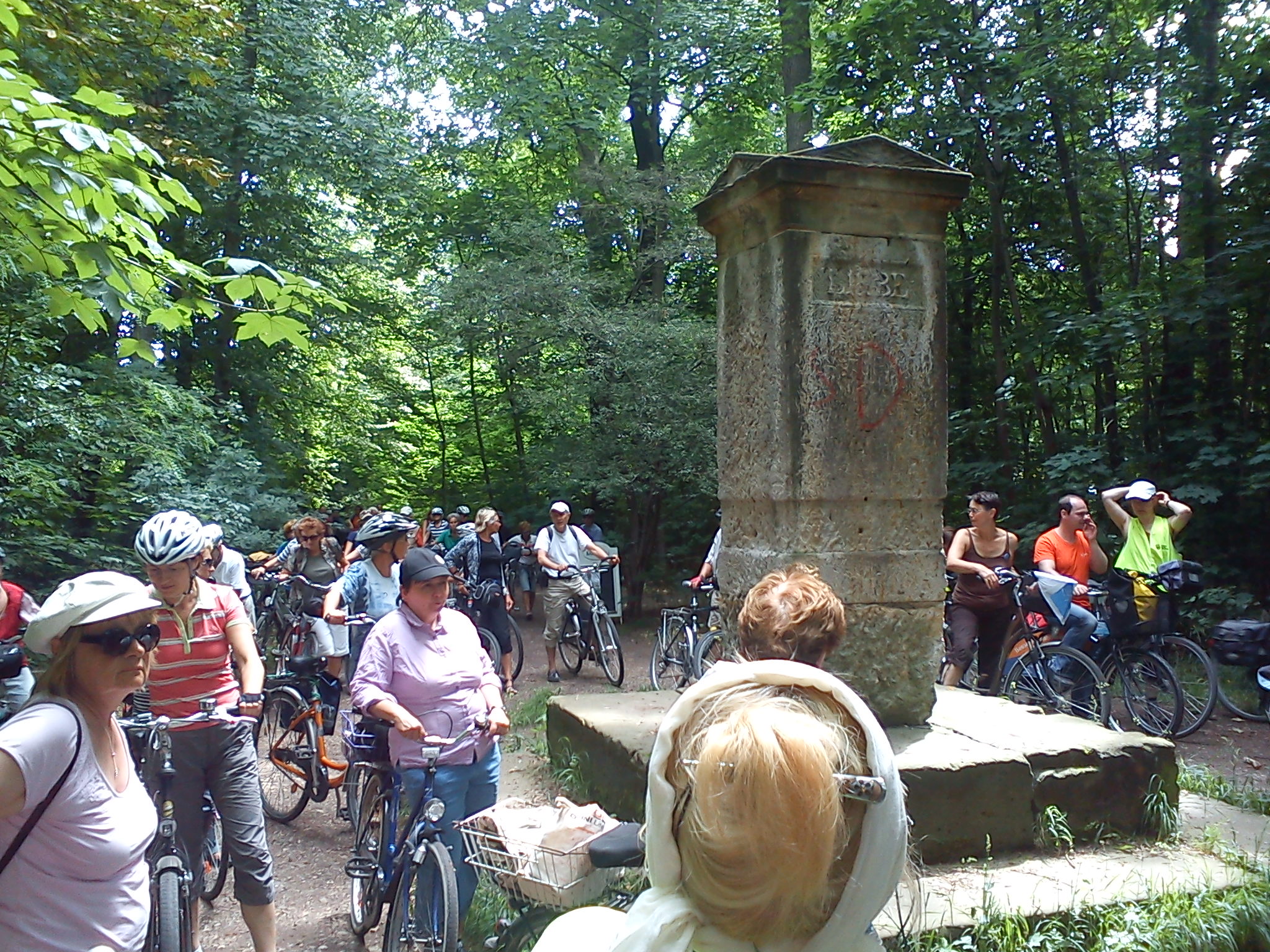 Liebesdenkmal im Hahnholz