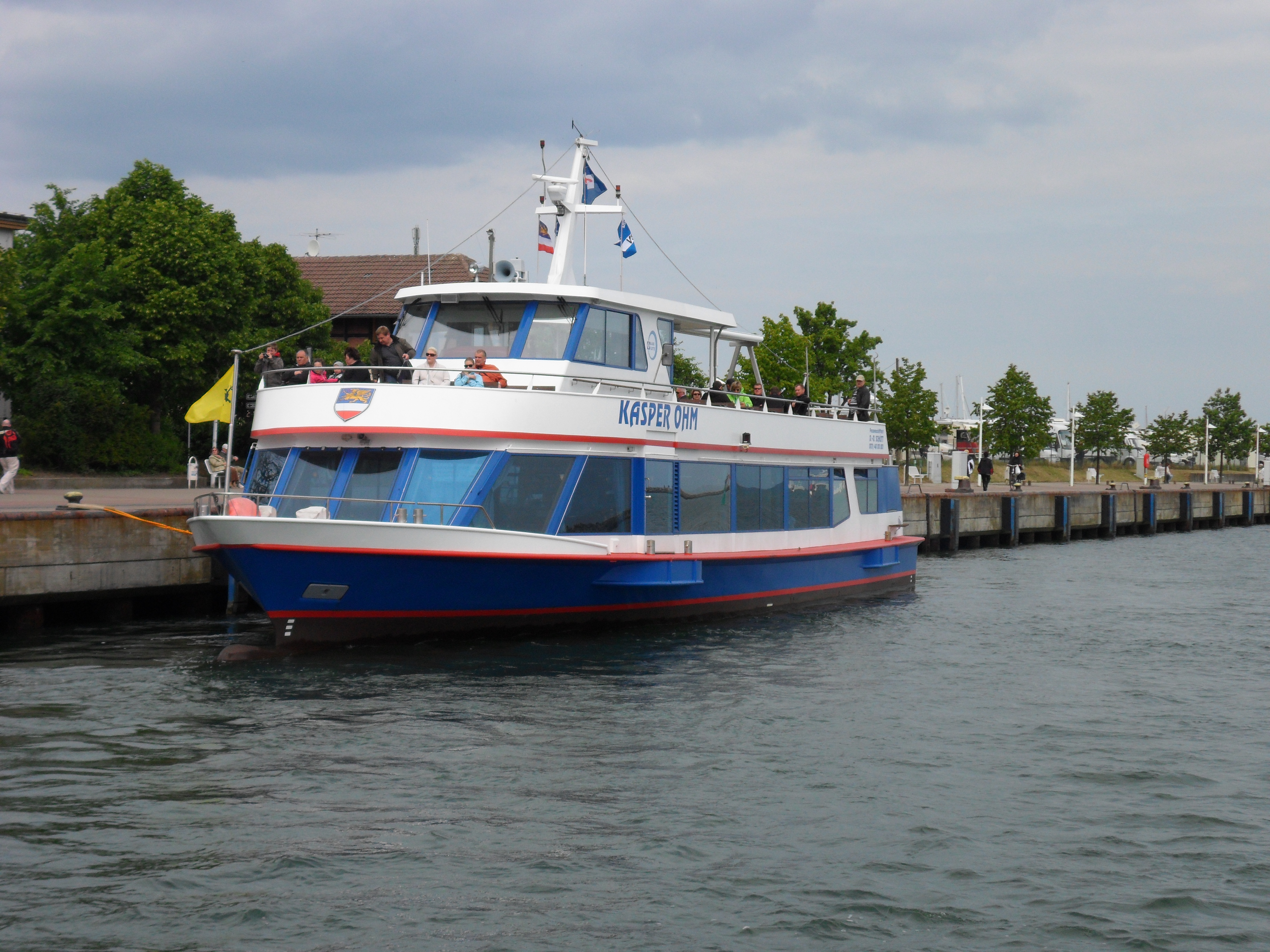 MS Kaspar Ohm, Blaue Flotte, Rostock-Warnemünde