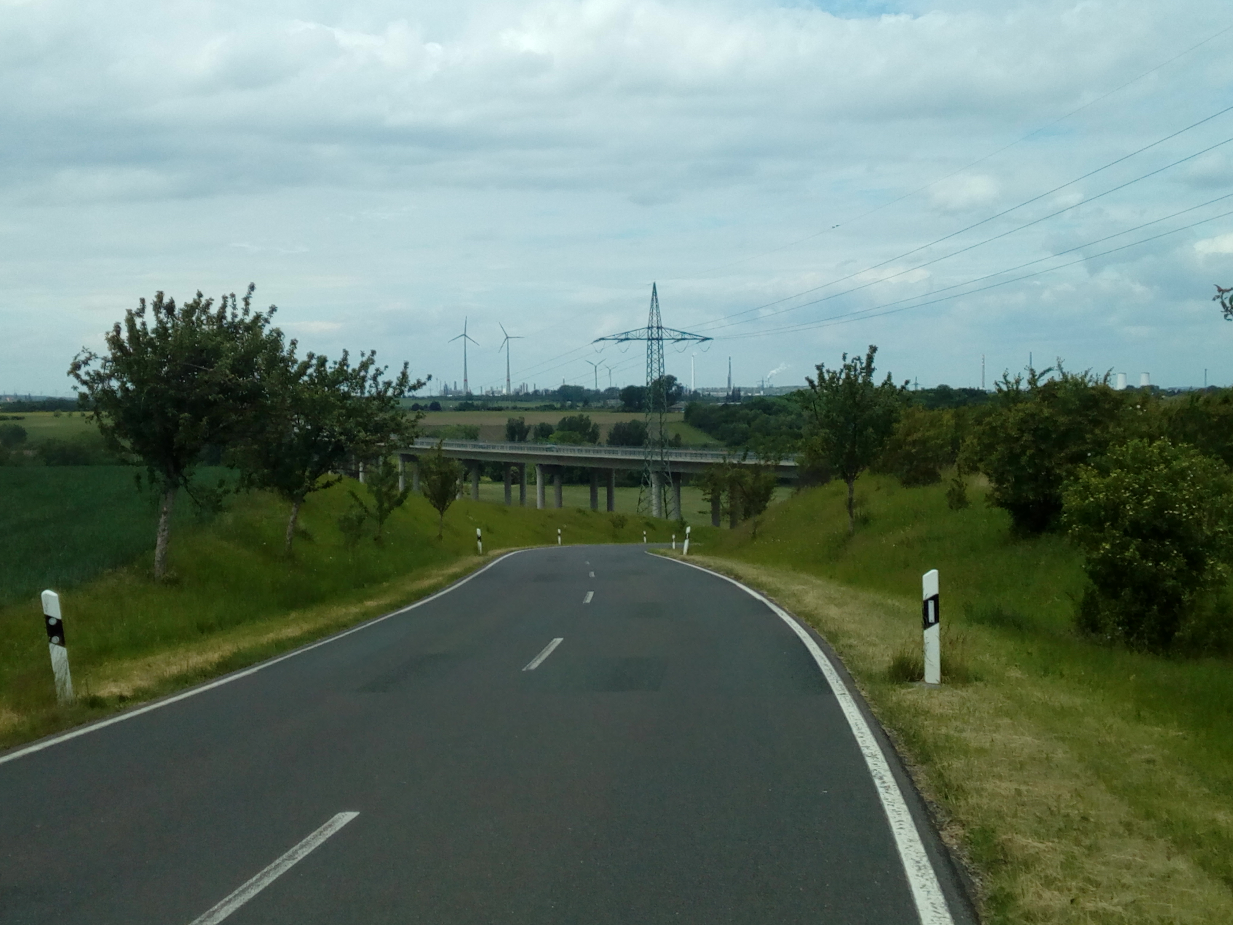 Autobahn A 38 bei Oeglitzsch