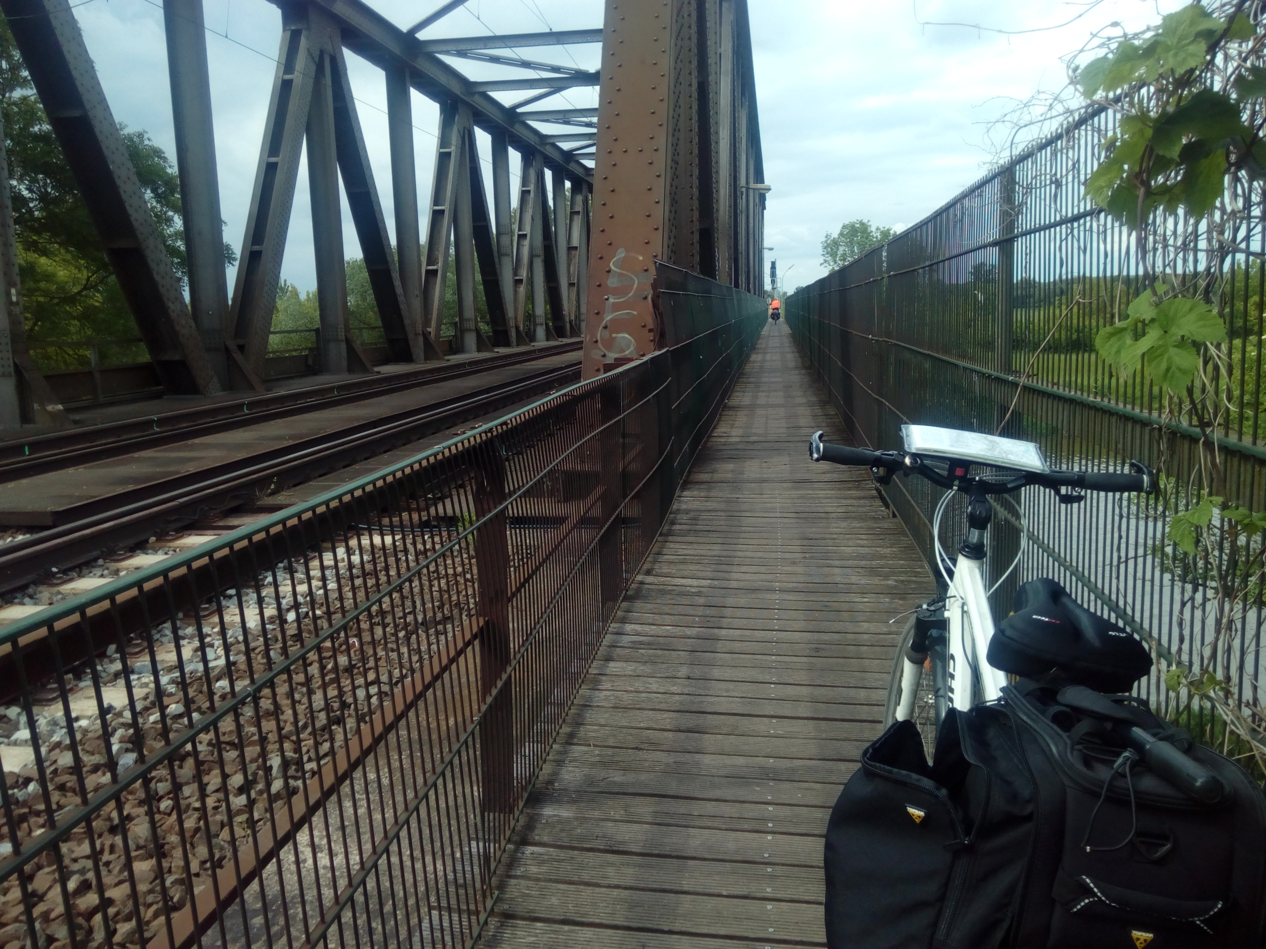 Eisenbahnbrücke bei Schkopau